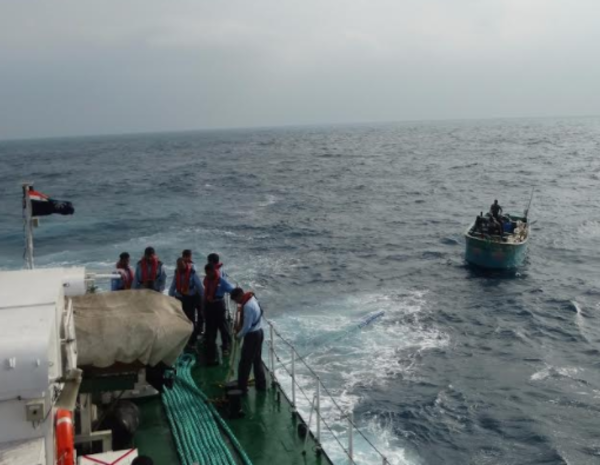 Coast Guard rescues five TN fishermen