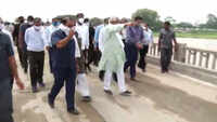 Bihar: CM Nitish Kumar reviews flood preparedness in Madhubani 