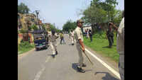 2 home guards hurt as squatters resist eviction drive near airport