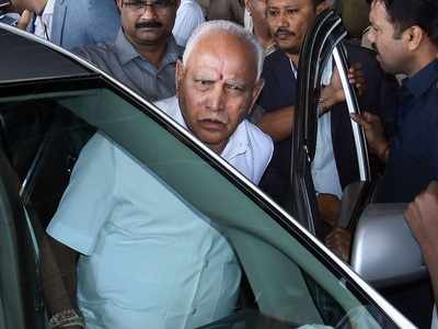 Five held for attempting to block CM BS Yediyurappa's car in Kannur district