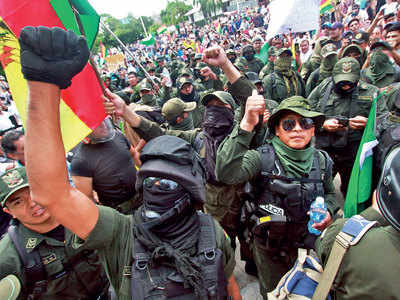 After protest, Bolivian prez calls for new polls