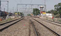 Mother, daughter crossing tracks at Garhi Harsaru railway station in Gurgaon crushed by train
