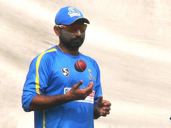 Mohammed Shami back in training
