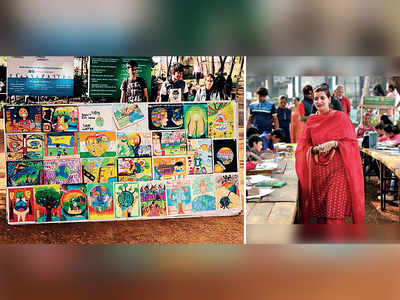 600 kids use art, fun memories to save park