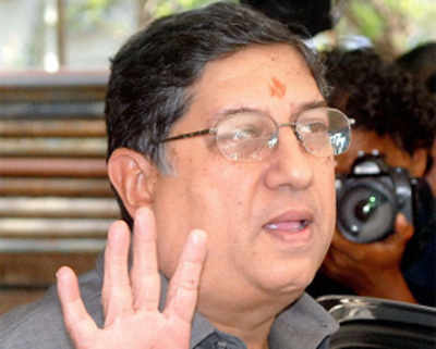 Srini had sent Dalmiya a thank you note