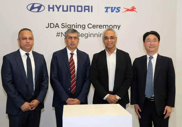 Hyundai, TVS Motor ink pact to develop, sell e-3Ws in India
