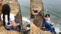 Watch: Jacqueline Fernandez shares a video performing a daredevil stunt 