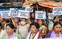 Forces comb Kangpokpi hills to free hostages; blockade hits NHs