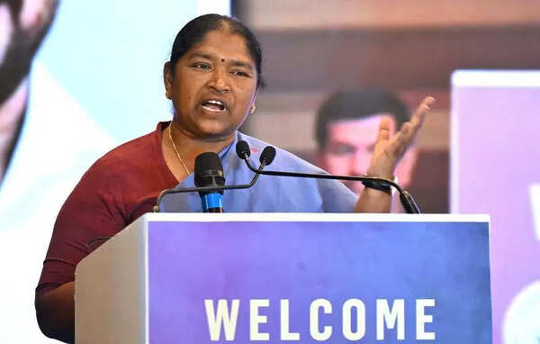 Seethakka calls human trafficking ‘modern-day slavery’, urges urgent action