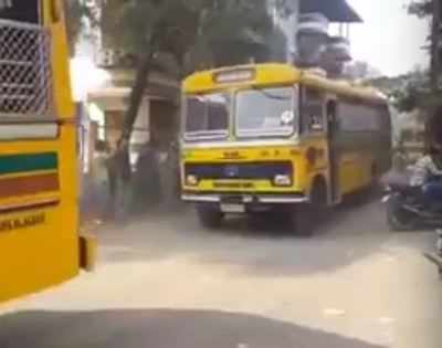 Bhima Koregaon agitation: Waliv Cops escort 21 school buses safely in Vasai during the bandh