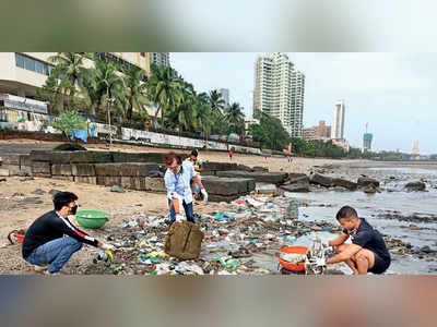 Beach clean-up initiative: Lack of manpower, Covid waste hurt efforts