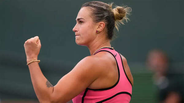 Aryna Sabalenka downs Linda Noskova to set up Indian Wells title rematch with Elena Rybakina