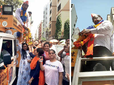 BJP MP Gopal Shetty drinks worm-infested water