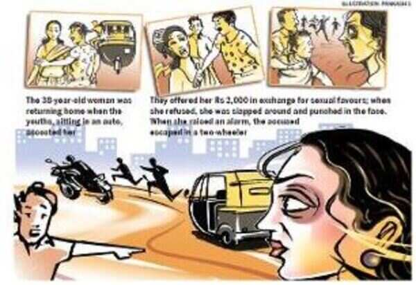 Woman assaulted in broad daylight over indecent proposal