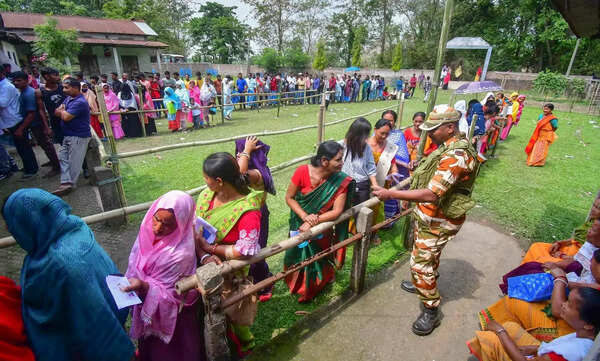 Assam polls: 75.91% turnout by 3 pm; rural surge drives polling — key trends