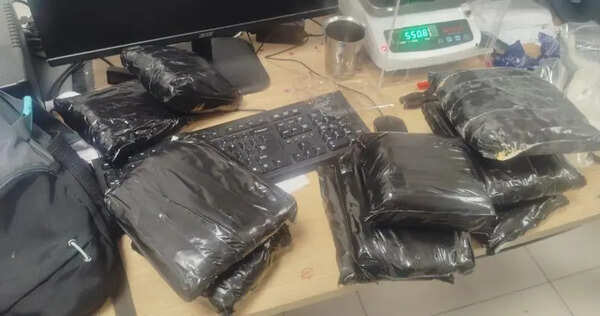 Customs seize 5 kg hydroponic ganja worth Rs 5 cr at Trichy airport