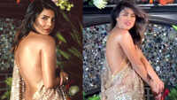 Priyanka Chopra trolled for wearing a blouse-less saree 