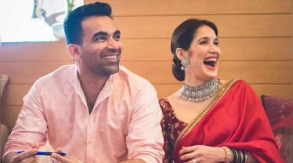 Zaheer Khan and Sagarika Ghatge