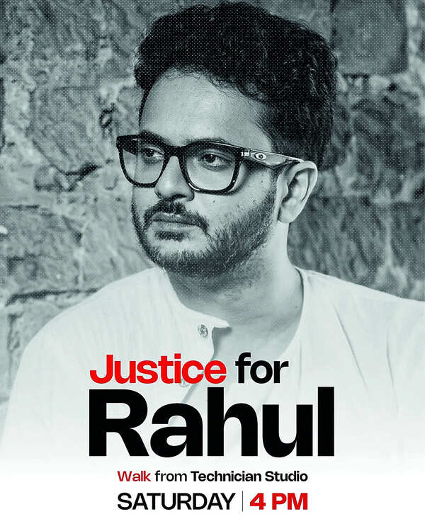 Tollywood announces memorial walk for Rahul, demands action