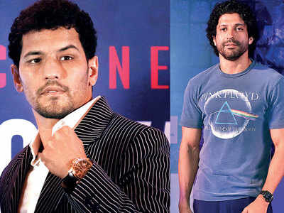 Farhan Akhtar to offer boxer Neeraj Goyat a role in Toofan
