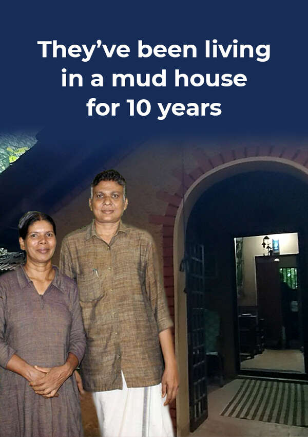 This couple has been living in a mud house for 10 years