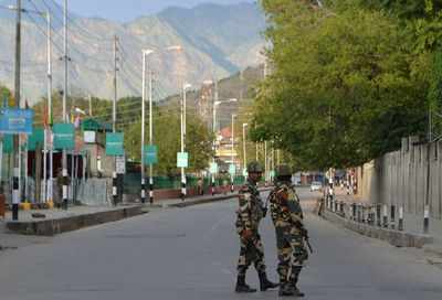 Curfew lifted in most of Srinagar after 46 days