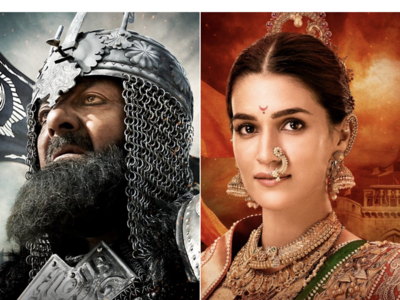Panipat new posters: Sanjay Dutt looks fierce as Ahmad Shah Abdali, Kriti Sanon's Parvati Bai resembles Priyanka Chopra's Kashibai