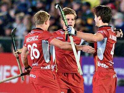 Hockey: Belgium stake their claim