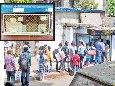 Booking window at Sewri station closed for two months