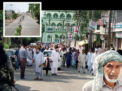 Muted Eid in Valley