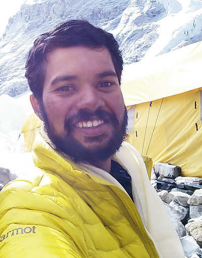 Kundapur techie scales Mt Everest despite all odds