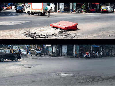 BMC clears debris over manhole that posed a risk