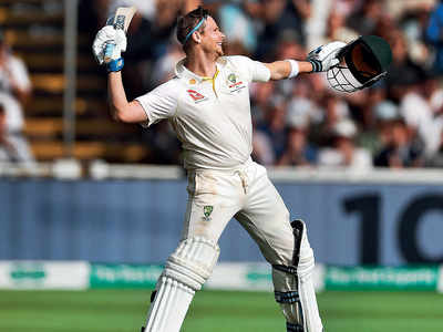 Ashes: Australia's Steve Smith marks return to Tests with splendid ton