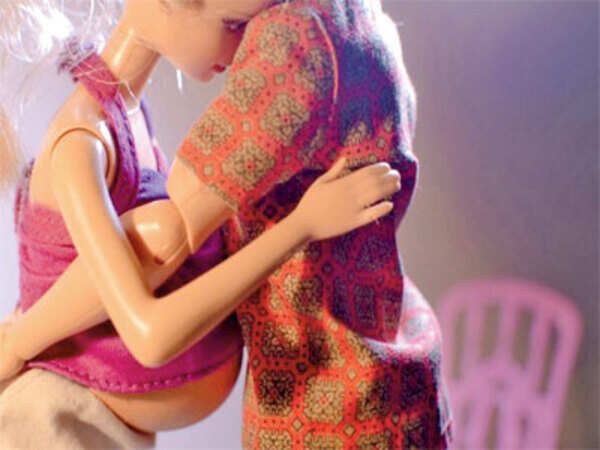 Would you let your kid play with pregnant dolls?