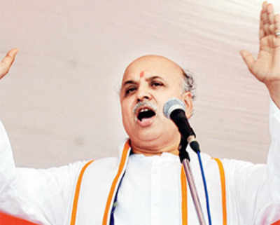I never said Muslims must be forced out of Hindu areas: Togadia