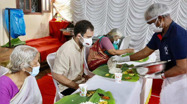 Rahul Gandhi's Wayanad visit: Pics of events, Onam feast