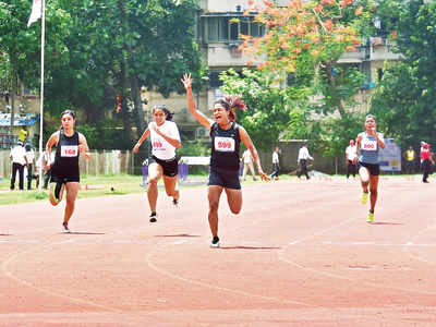 Diandra Valladares becomes Maharashtra's fastest woman for third year in a row despite a protruding bone in her leg