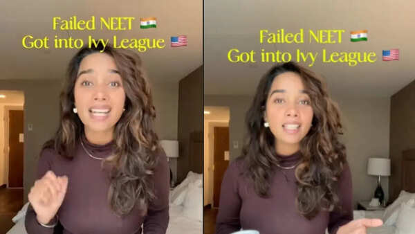 'Failed NEET, got into Ivy League': Indian woman shares how she got biotech job in US after failing the medical exam in 2016