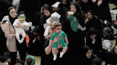 Hosseini infants ceremony: In war's shadow, hundreds of Iranian ...