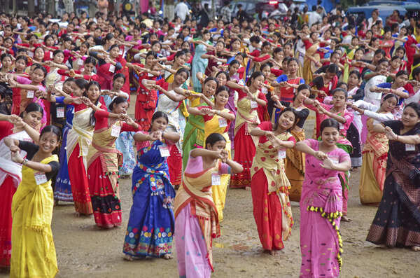 Unseasonal rain & poll fatigue dampen Bihu spirit in upper Assam