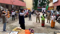 World Yoga Day: Sanitation workers perform 'Laughter Yoga' in Pune 