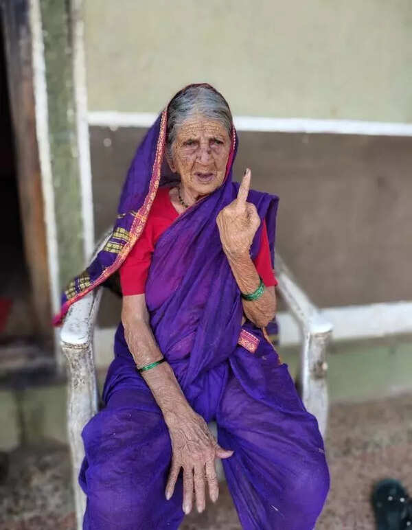Brides, grooms, centenarians & supercentenarians steals the show at poll booths