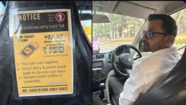 Meet the speech-impaired Bengaluru driver offering discounted rides