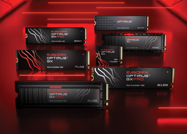 SanDisk Optimus is the new name for WD Black and Blue Drives