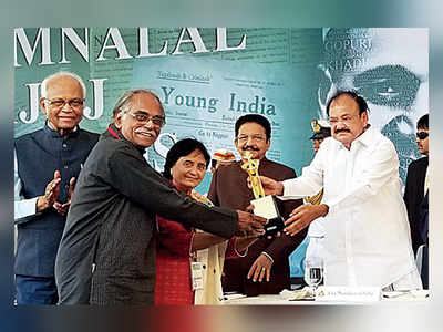 Four Gandhians felicitated with Jamnalal Bajaj awards