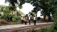 Watch: Farmers fling live ‘Kadaknath’ chickens at Maharashtra CM’s convoy 