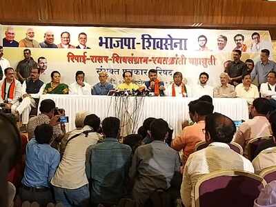 Rebels have no place in Shiv Sena - BJP alliance: CM Devendra Fadnavis says in a joint press conference with Uddhav Thackeray