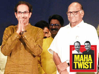MAHA TWIST: Sharad Pawar, Uddhav Thackeray present a united front