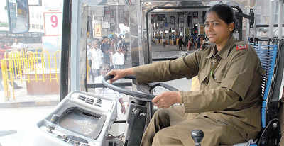 BMTC plans to put 1,000 women behind the wheel