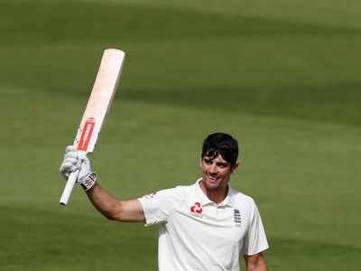 England vs India: Alastair Cook scores century against India in final Test innings